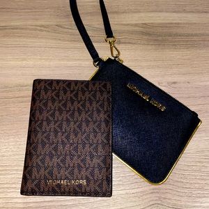 Set of 2 Michael Kors wallets